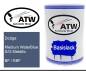 Preview: Dodge, Medium WaterBlue S/G Metallic, BF / KBF: 500ml Lackdose, von ATW Autoteile West.
